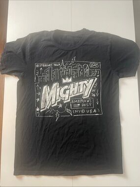 Mighty Graphic Short Sleeve Tee - Black